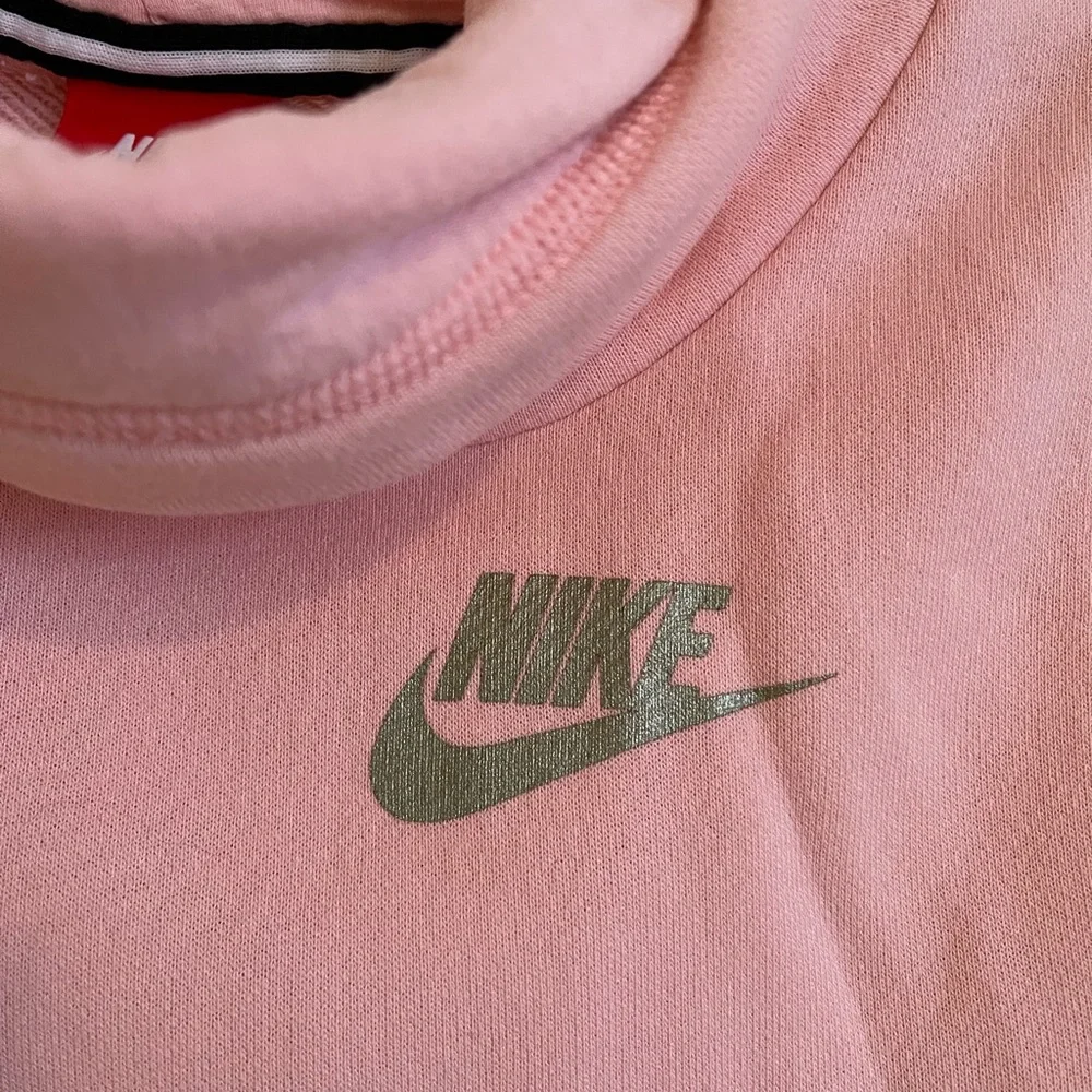 Nike Girls Pink Sleeveless Cowl‎ Neck Sweatshirt XL